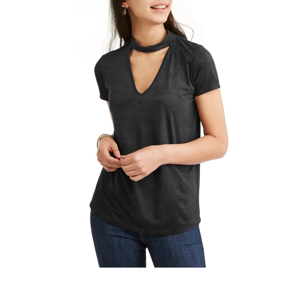 Mock neck top